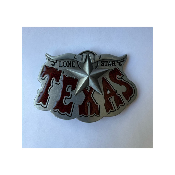 Texas State Belt Buckle - Picture 1 of 9